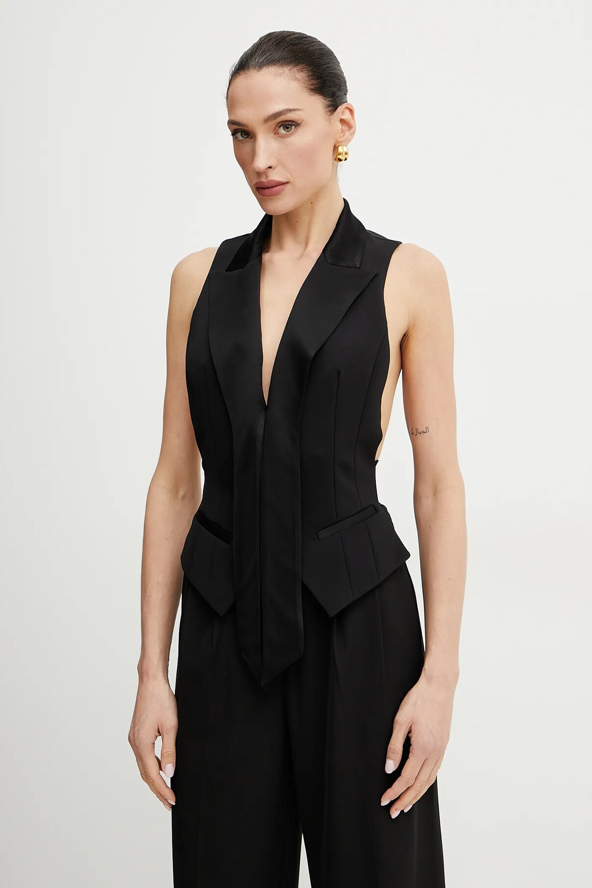 

Жилет Elisabetta Franchi, черный