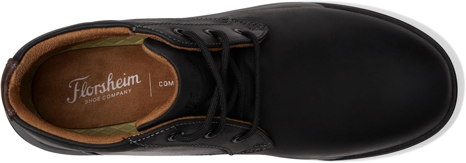 Мужские ботинки Florsheim Trail Mix Chukka с простой носочной частью, черный — фото 2