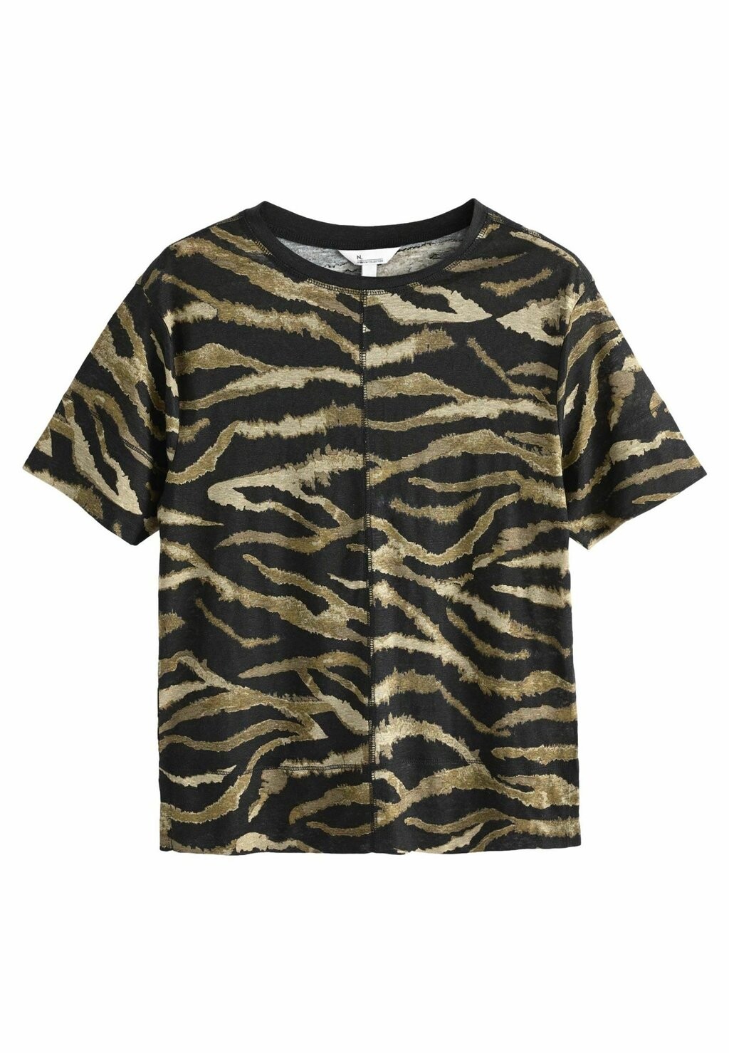 

Базовая футболка CREW NECK SHORT SLEEVE Next, коричневый