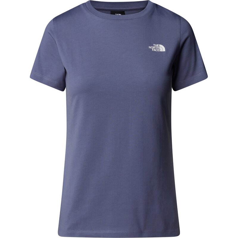 

Футболка ws/s simple dome tee The North Face, голубой