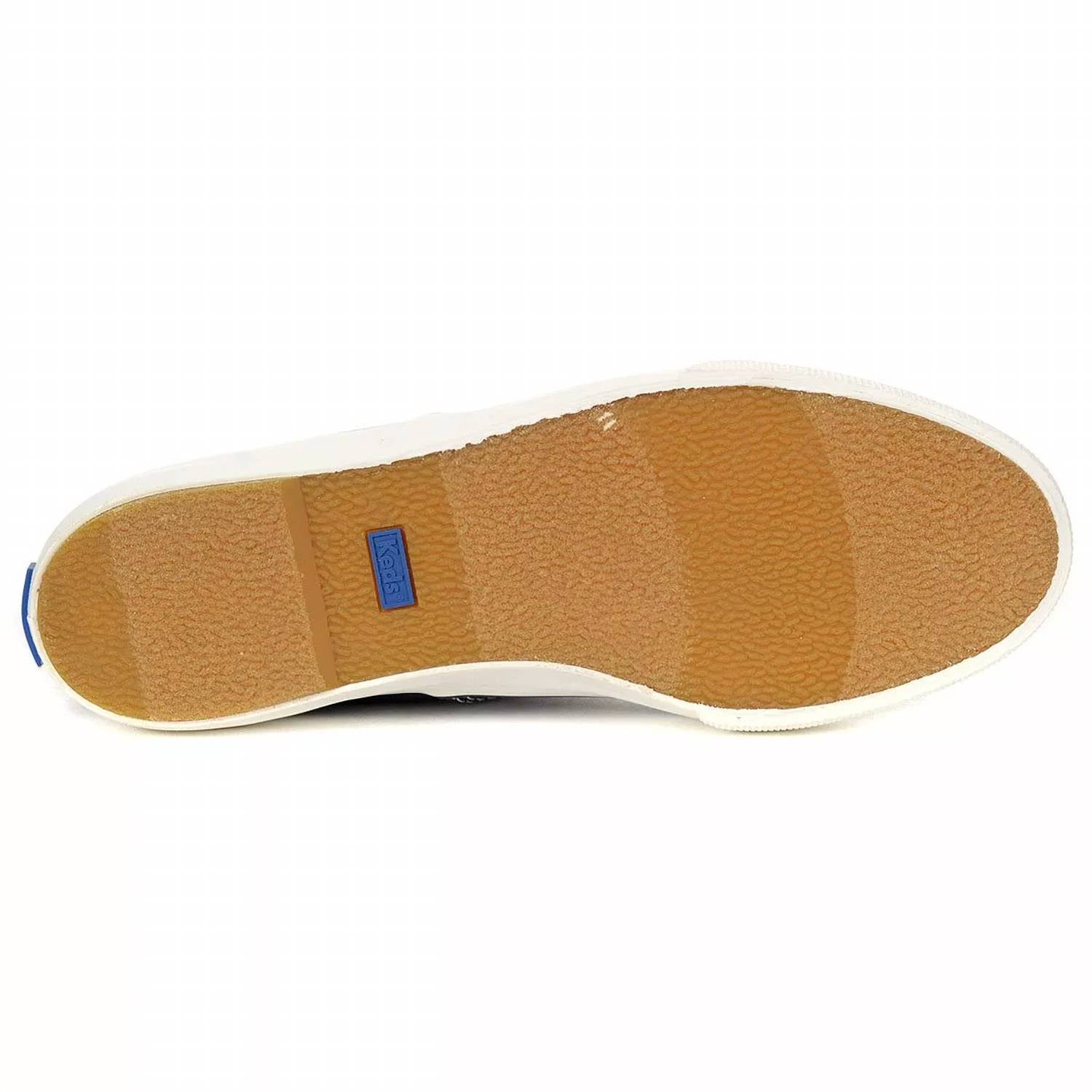 Женские кроссовки Anchor в однотонном темно-синем цвете Keds — фото 4