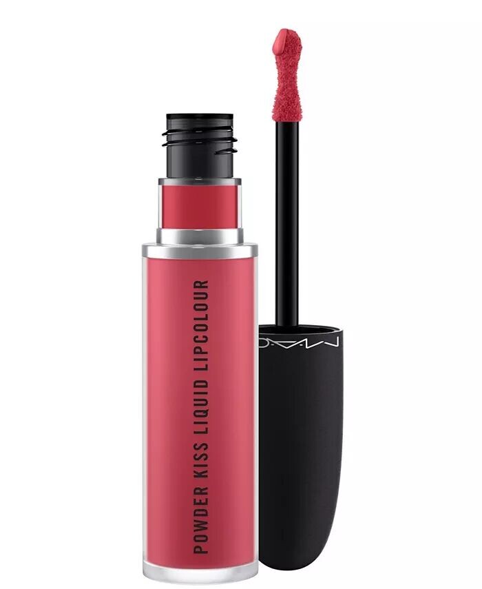 

Жидкая губная помада Powder Kiss, 0,67 унции Mac, цвет A Little Tamed (rosey pink)