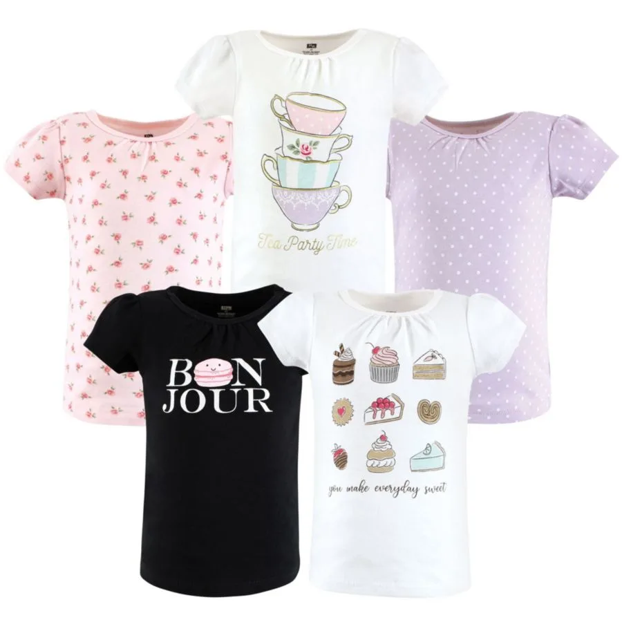 Футболки с коротким рукавом Hudson Baby, Bakery Tea Party