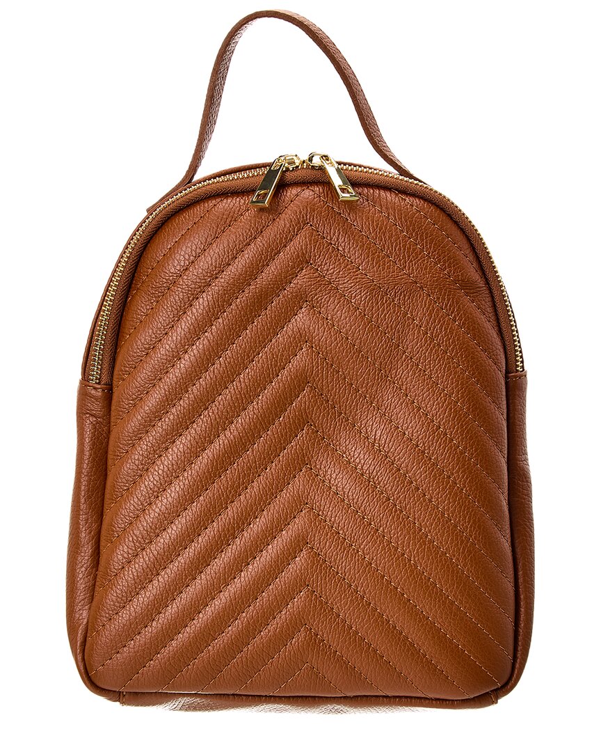 

Итальянский кожаный рюкзак Italian Leather, коричневый