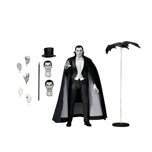 

Коробка для хранения настольных игр Universal Monsters (B/W) Dracula (Carfax Abbey) Ultimate 7 Inch Scale Action Figure NECA