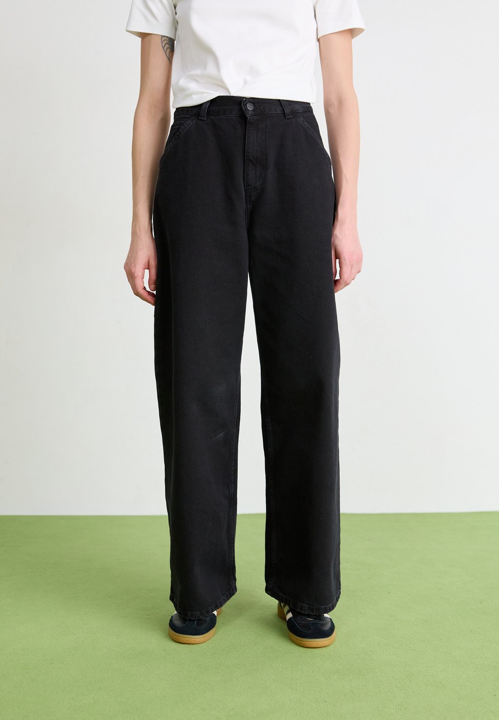 

Джинсы свободного кроя JENS PANT Carhartt WIP, деним