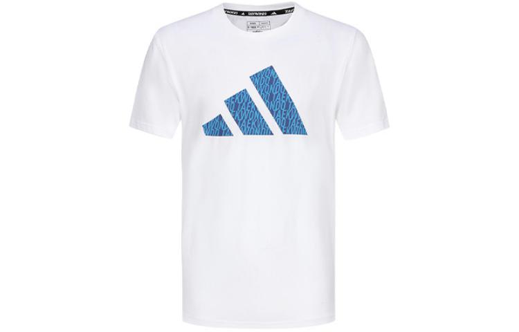 

Adidas Футболка мужская белые/синие