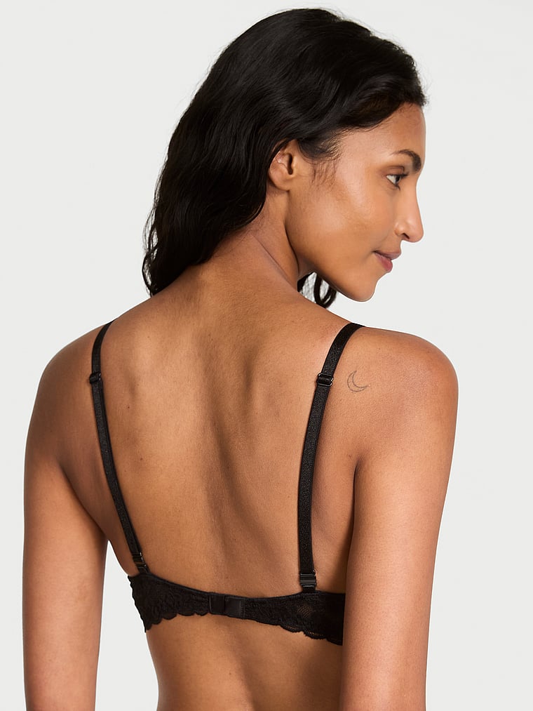 Сексуальный бюстгальтер-пуш-ап из кружева София Victoria'S Secret, lace black — фото 2