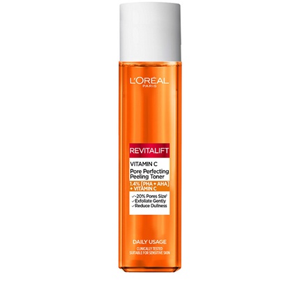 

L'Oreal Paris Revitalift Vitamin C Brightening Skin Toner Pore Perfecting Peeling Toner - 180 мл L'Oréal Paris