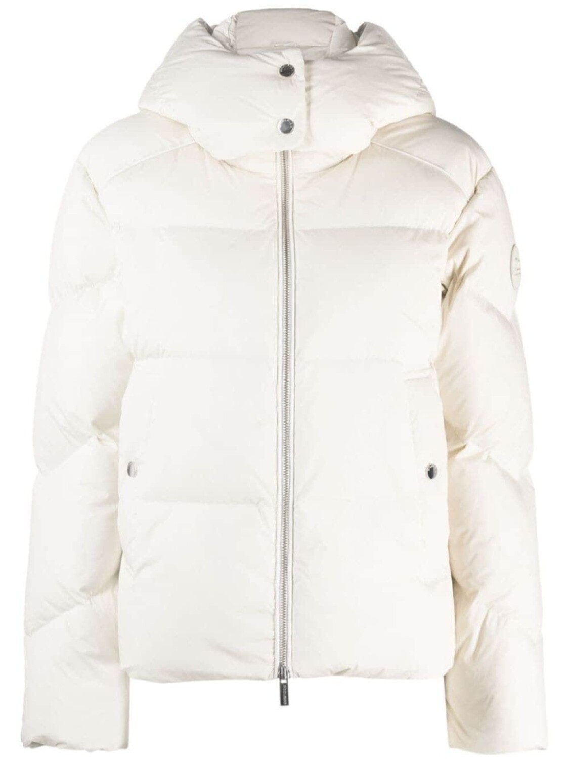 

Woolrich пуховик с капюшоном, нейтральный цвет