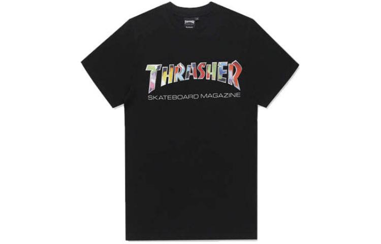 

Футболка японская версия унисекс Thrasher, черный