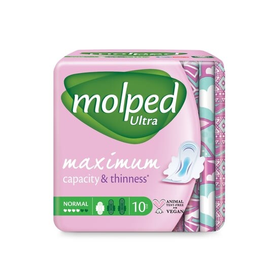 

Анатомические прокладки Ultra Normal, 10 шт. Molped, inna
