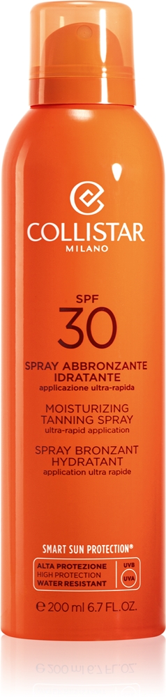 

Специальный увлажняющий спрей для загара Perfect Tan солнцезащитный крем SPF 30 Collistar, spf 30 200 мл