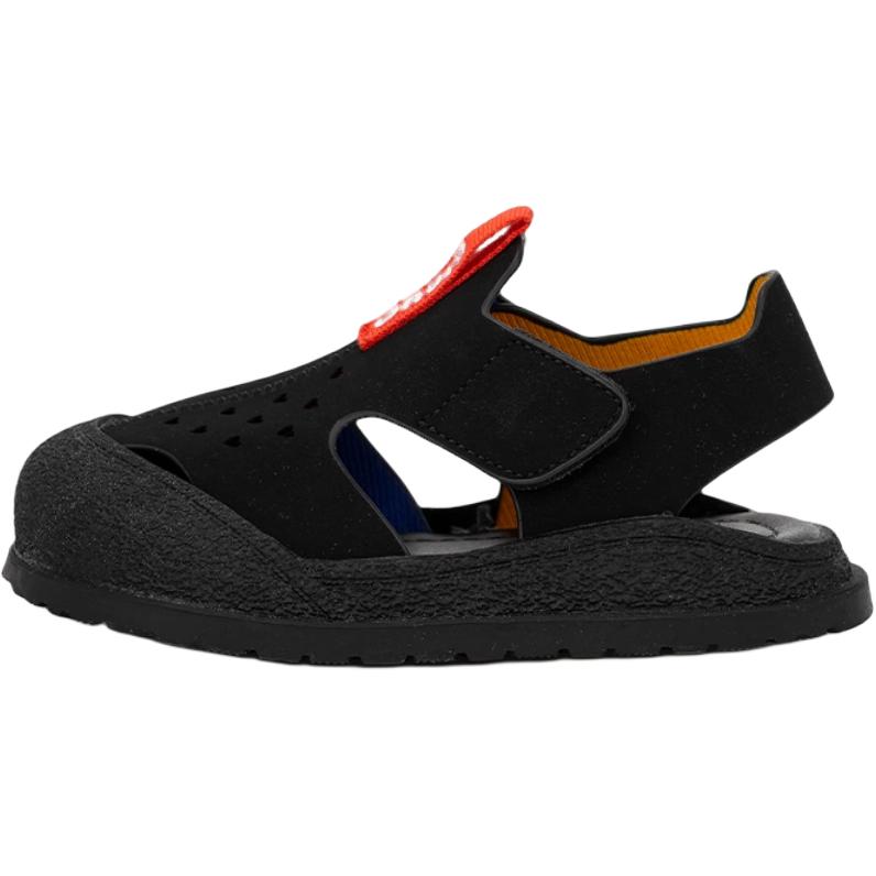 

Нескользящие и дышащие детские сандалии с низким верхом QINUOSHU, черный