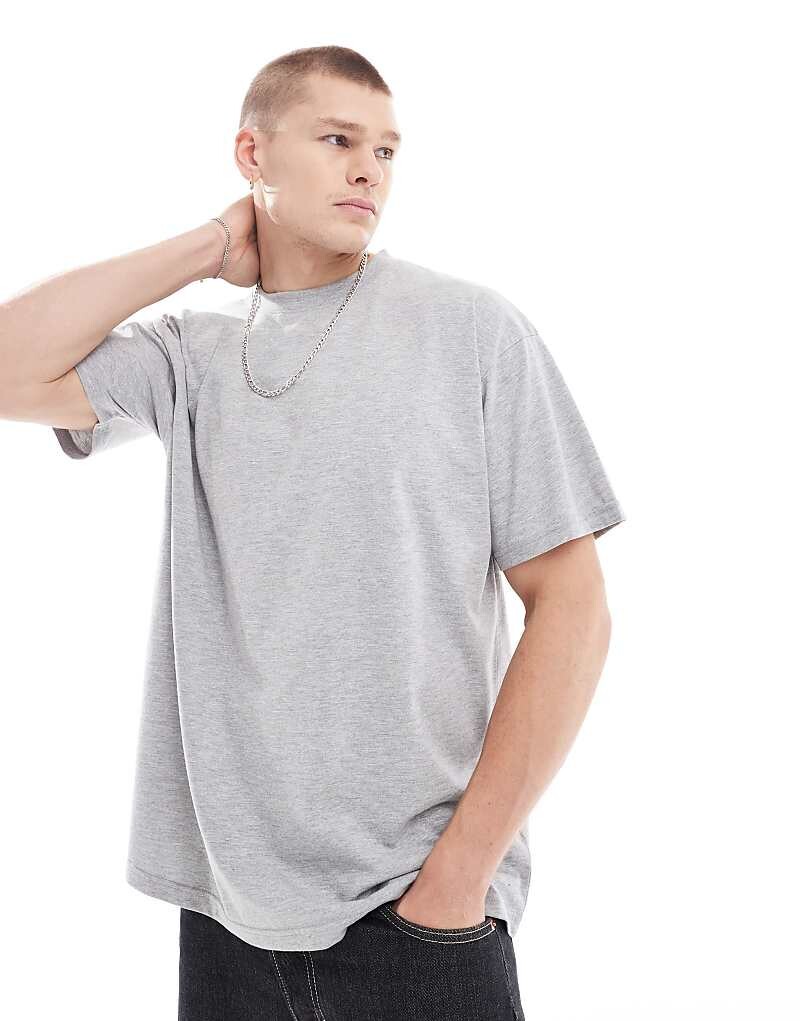 

DTT – футболка Oversize в цвете Hellgrau meliert