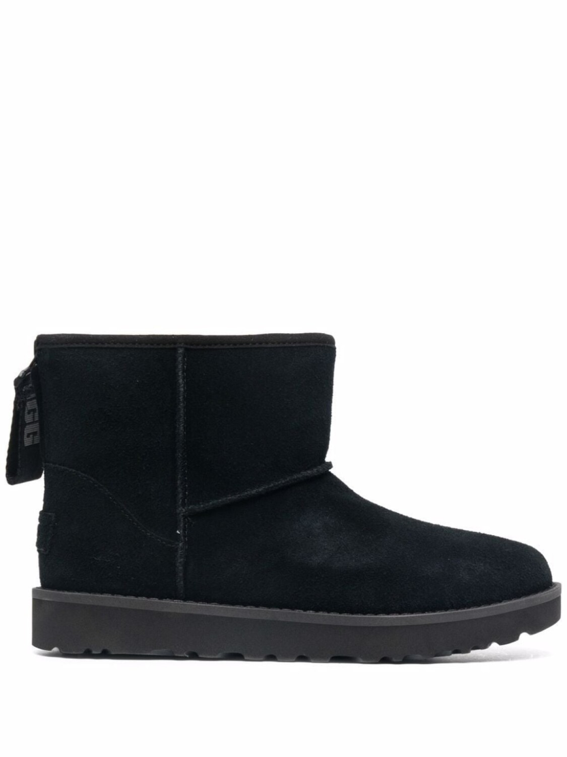 Угги UGG с молнией, черный