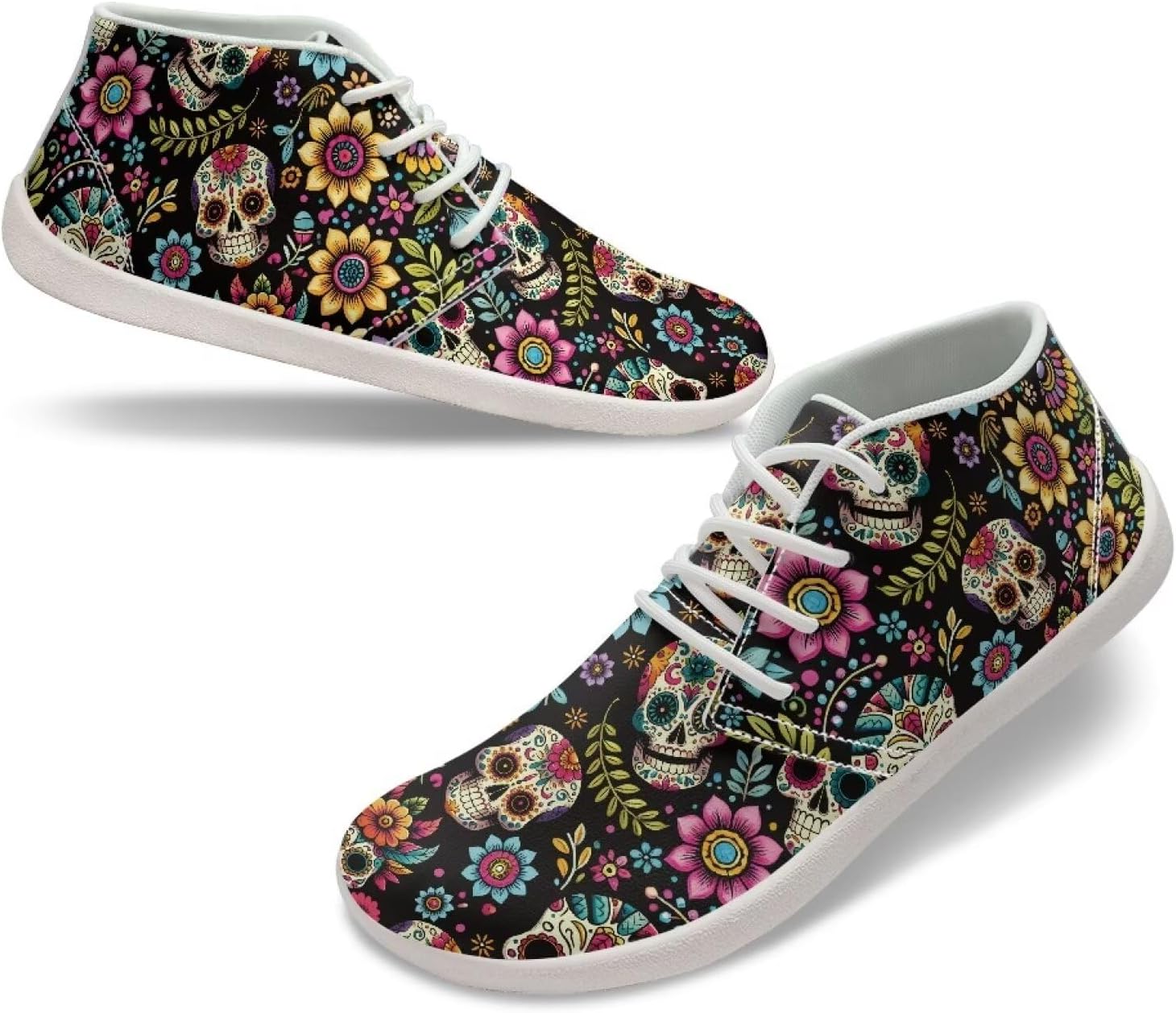 

Мужские широкие кроссовки босоного типа Минималистичные кроссовки для трейлраннинга Модная обувь с широкой носочной частью для тренировок и ходьбы для спортзала Размер 5-14 Белая подошва Vuriqeby