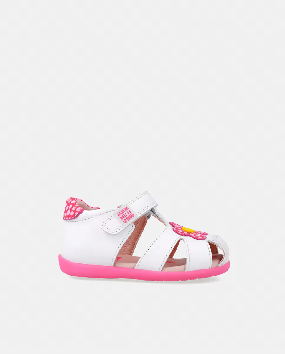 

Босоножки для девочек с украшениями Agatha Ruiz de la Prada, белый