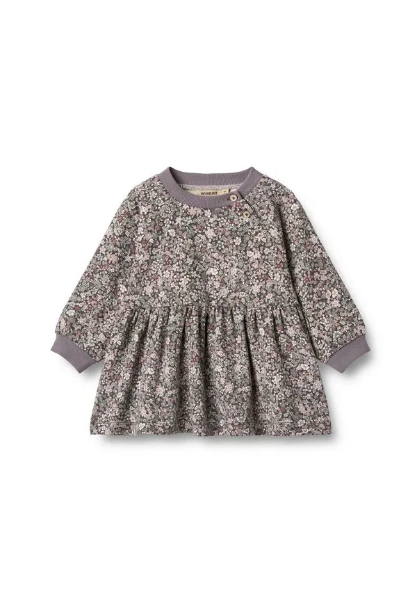 Трикотажное платье дортеа Wheat, Purple Stone Flowers