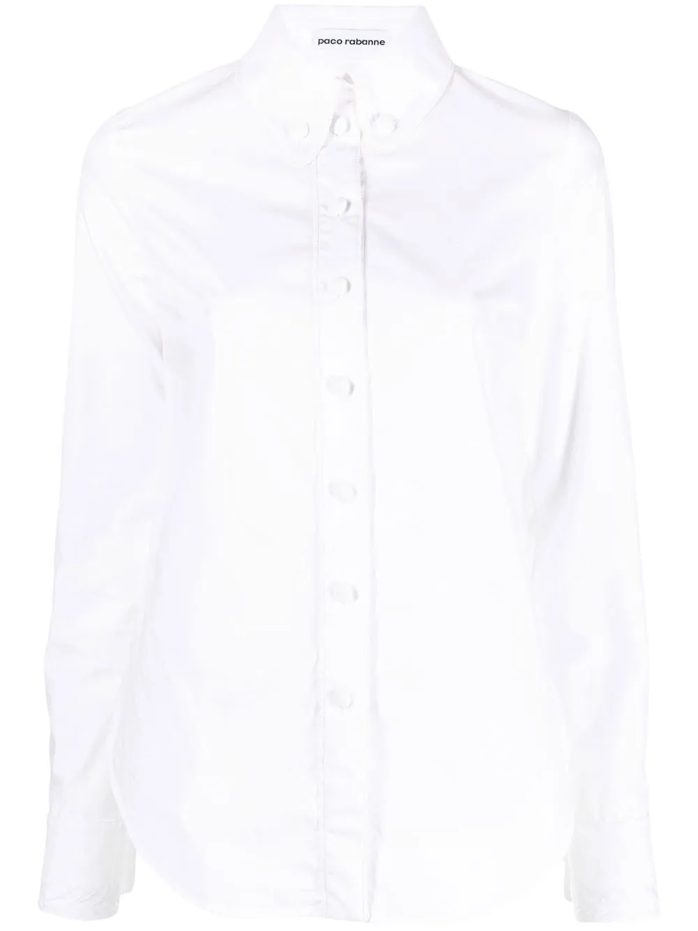 

Рубашка на пуговицах Rabanne, белый
