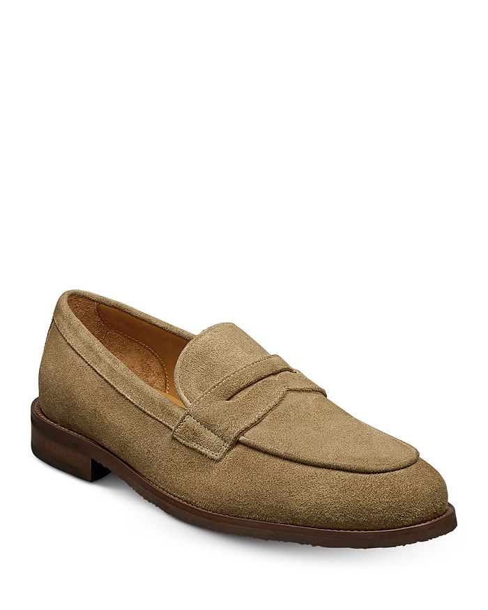 

Мужские лоферы Como на замшевой подошве Allen Edmonds, коричневый/бежевый