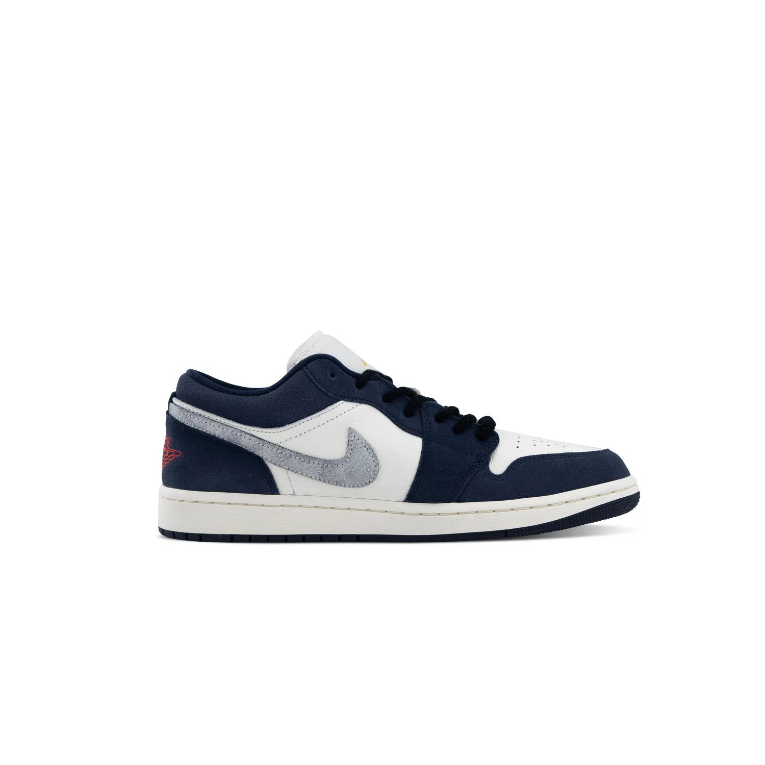 Скейтбордические кроссовки Air 1 Low Top Jordan темно-синие — фото 3