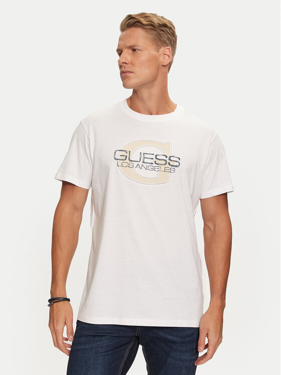 

Футболка стандартного кроя Guess, белый