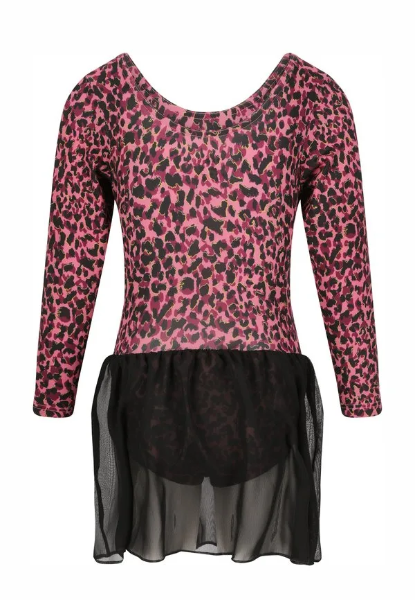 Платье-Джерси с зигзагообразным узором Zigzag, Print Leopard — фото 2