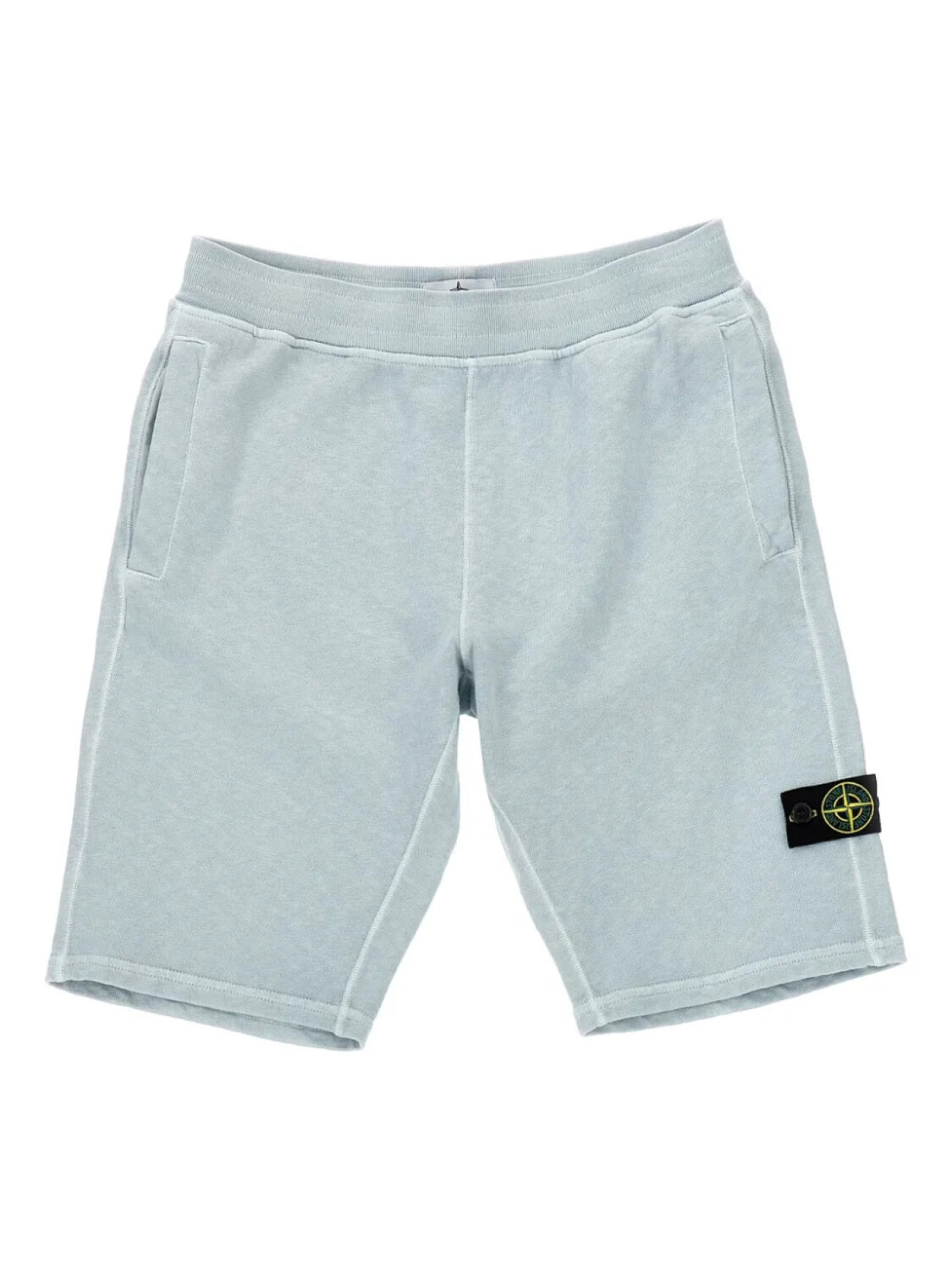 

Stone Island Junior спортивные шорты с нашивкой Compass, синий