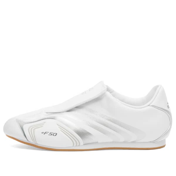 Кроссовки для тхэквондо f50 Adidas, White,Silver Met. & Iron Met.