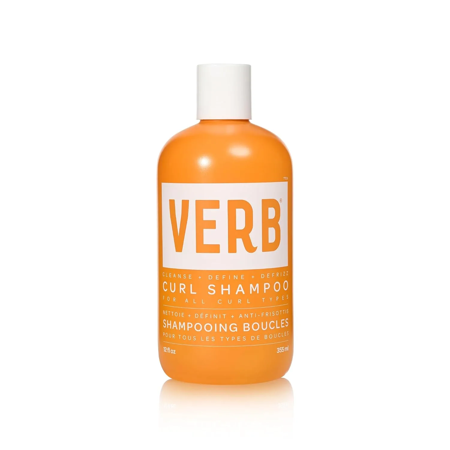 Шампунь VERB Curl - шампунь для всех типов кудрей - мягкое очищение и питание - веганский продукт, без парабенов и вредных сульфатов. 355 мл (.)