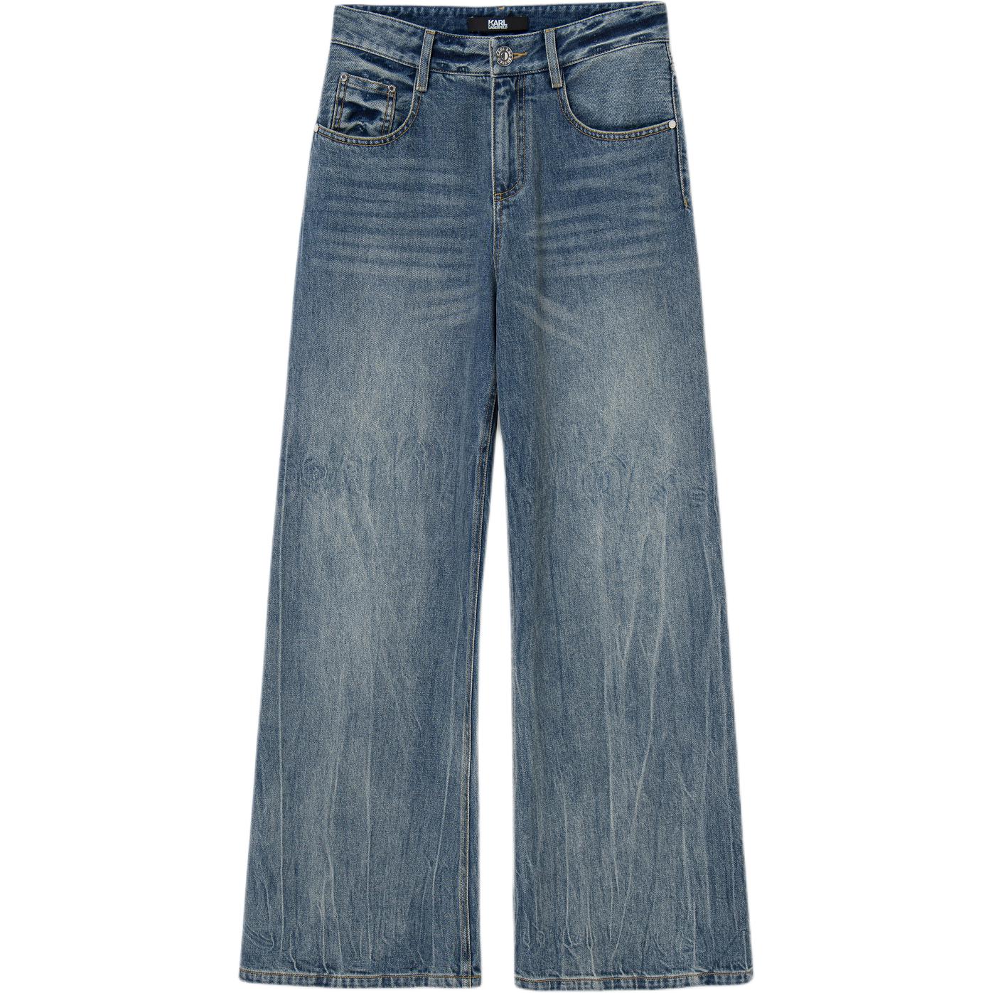 

Джинсы KARL LAGERFELD FW25 женские KARL LAGERFELD/Karl Lagerfeld Jeans, синий