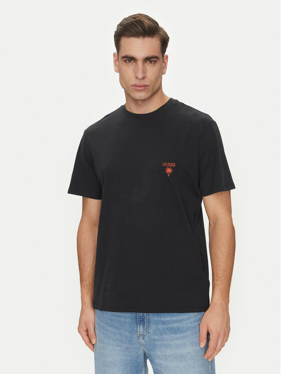 

Футболка обычного кроя F5GI09 KA260 Guess, черный