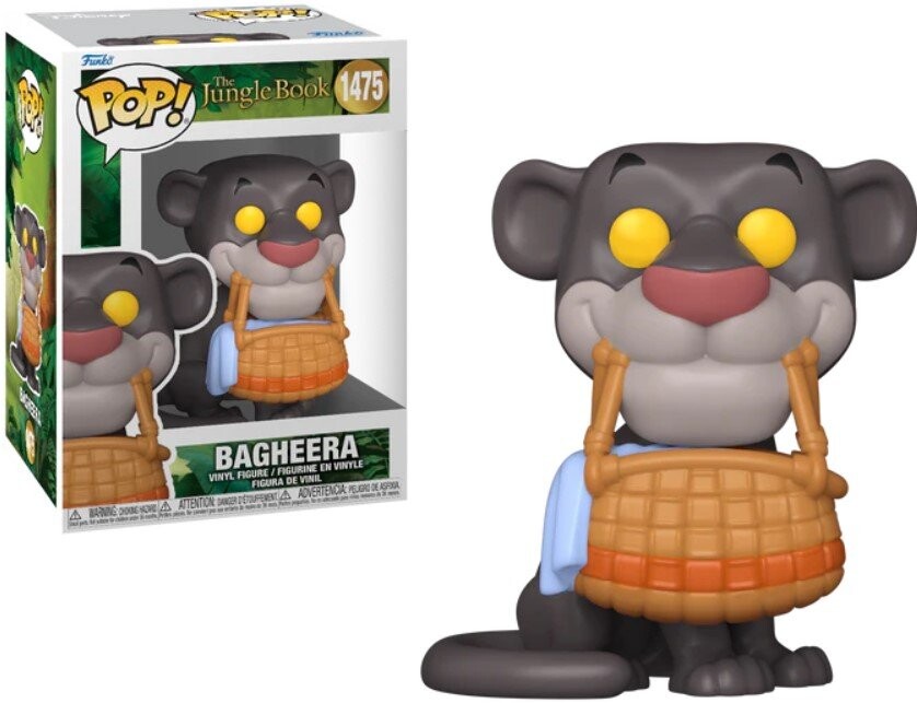 

Funko POP! книга джунглей дисней 1475 Багира с корзиной книга джунглей