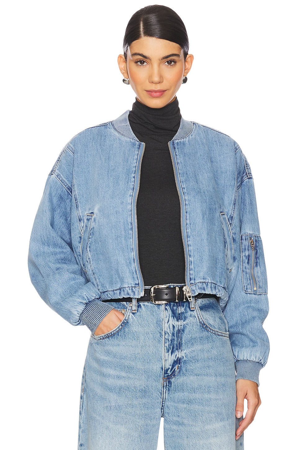 

Куртка приглашенной звезды Blanknyc, цвет light wash