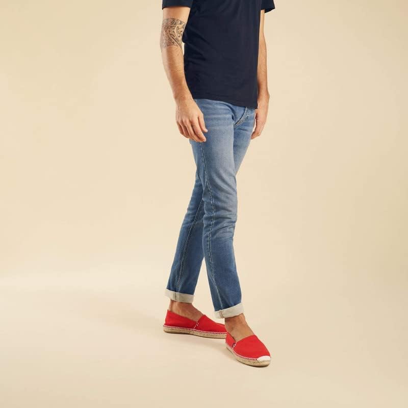 Эспадрильи VISCATA Begur на холщовой подошве без шнуровки, красный — фото 2