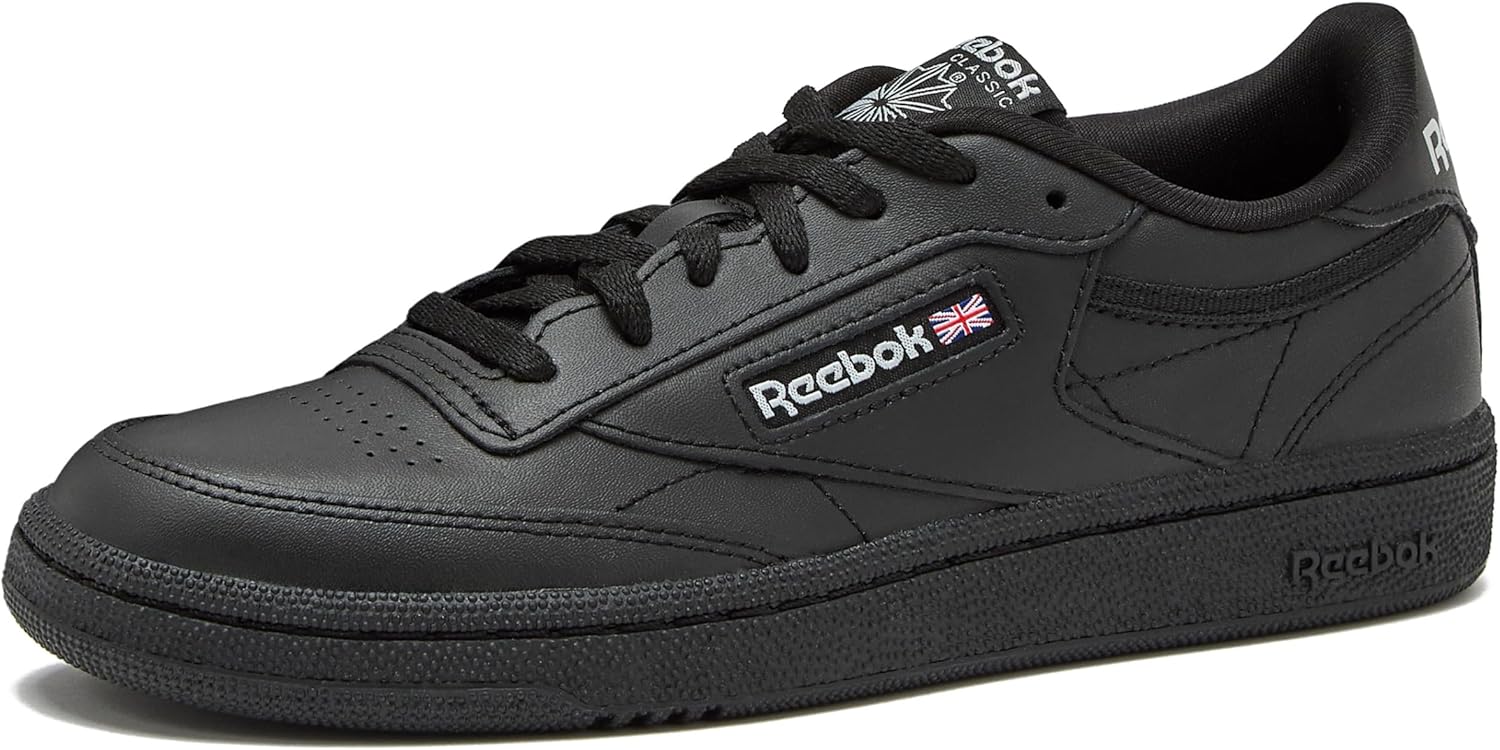 

Кроссовки Reebok Club C для девочек и мальчиков, унисекс, для малышей, детей младшего или старшего возраста, черный/угольный