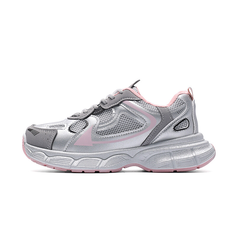 

Кроссовки женские толстые низкие Liddy, цвет Pink Silver