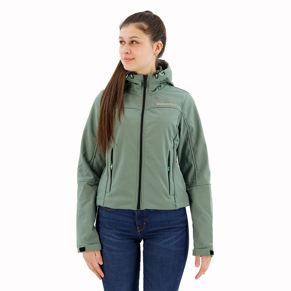

Куртка Superdry Soft Shell Trekker, зеленый