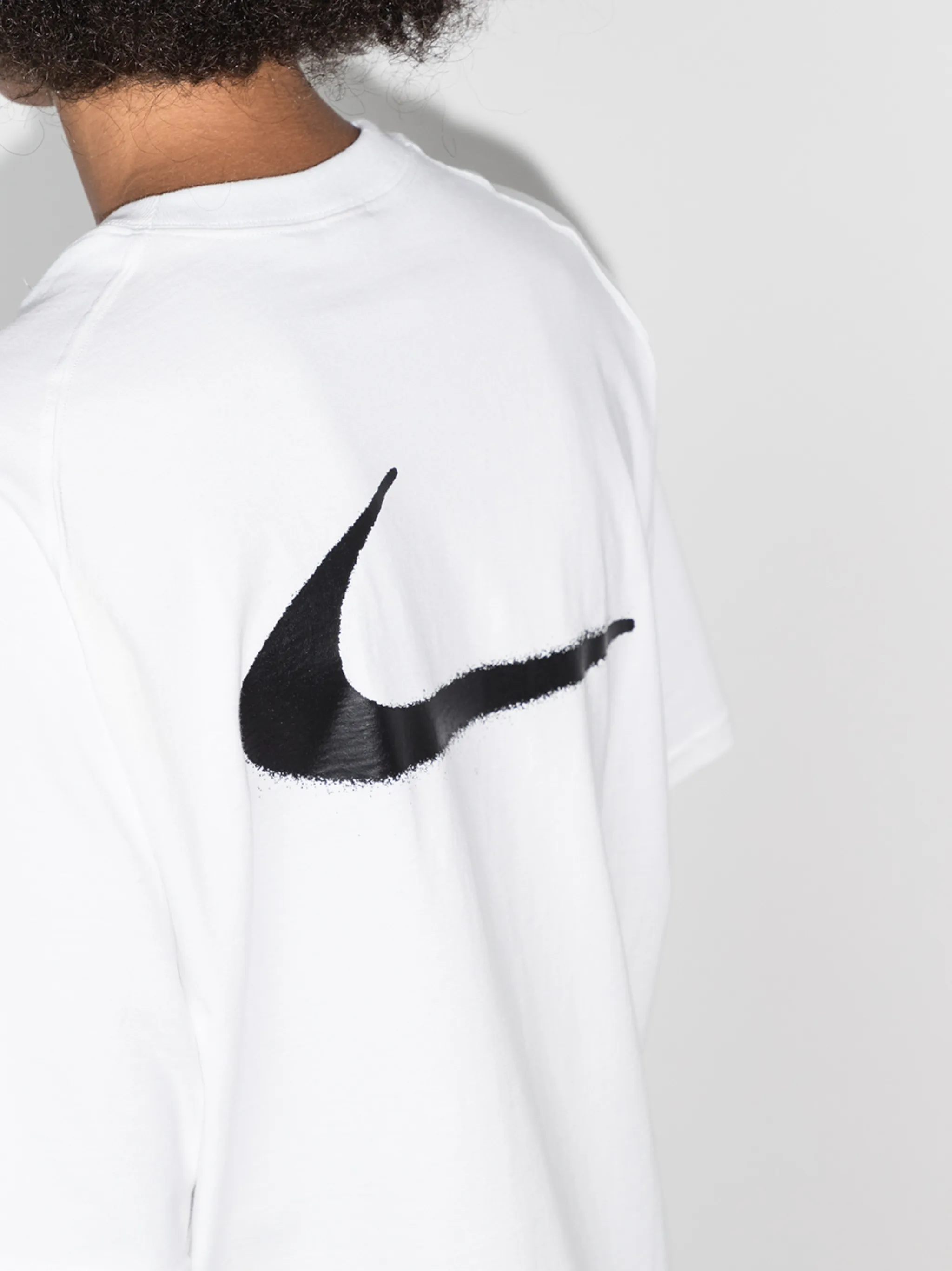 Футболка с принтом граффити из коллаборации с Off-White Nike X Off-White, белый — фото 4