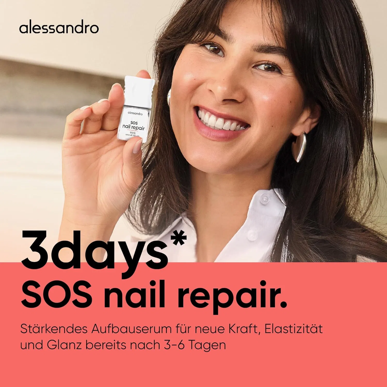 Сыворотка для восстановления ногтей SOS Nail Repair от alessandro Alessandro — фото 2
