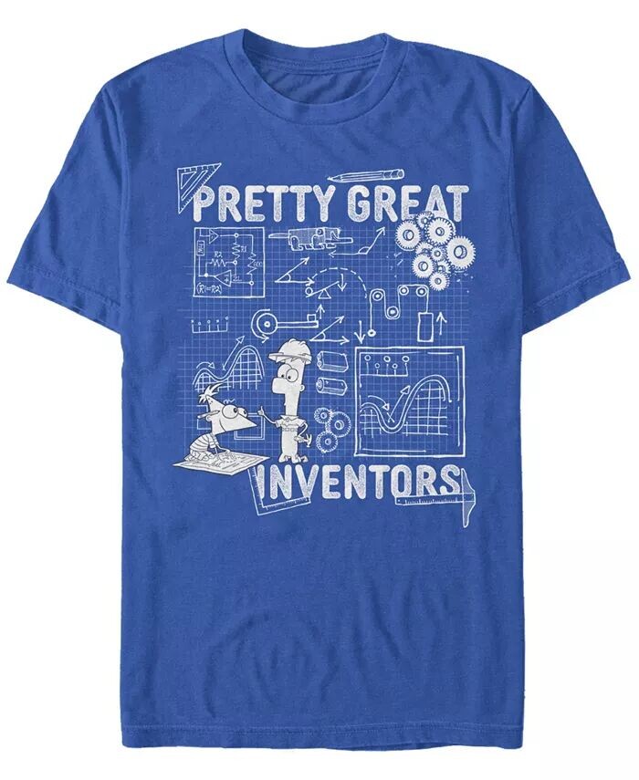 

Мужская футболка с коротким рукавом Great Inventors Crew Fifth Sun, синий