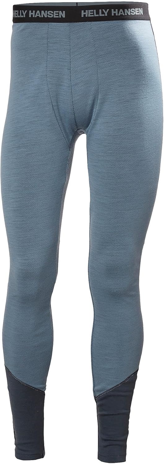 

Helly-Hansen LIFA Merino Midweight Pant для мужчин, спортивные штаны с неколючей тканью, 2-слойный дизайн, плоские швы, ZQ Wool Helly Hansen, Blue