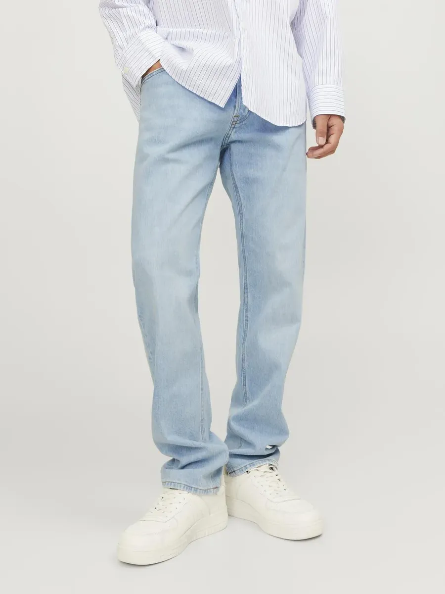 

Джинсы комфортного кроя Jack & Jones "JJIMIKE JJORIGINAL MF 223", синий