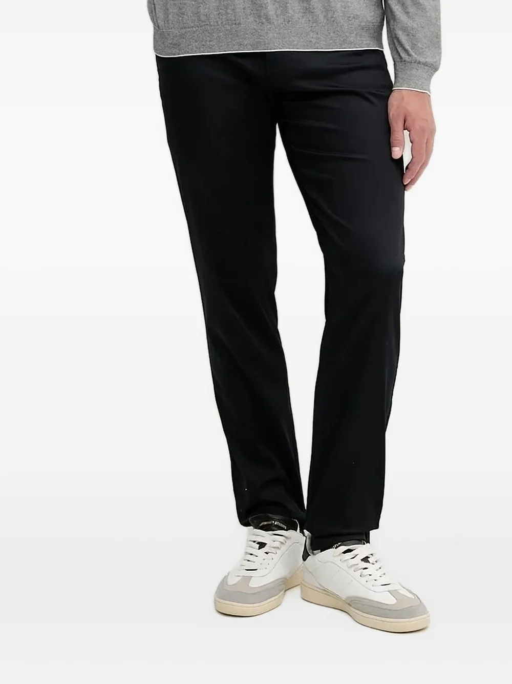 

Прямые брюки с логотипом Armani Exchange, синий