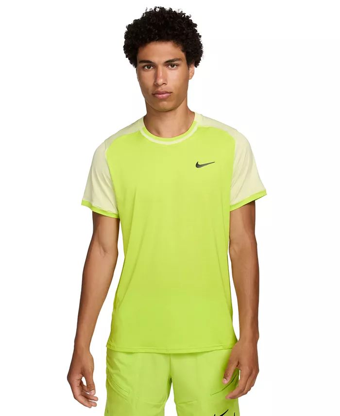 

Мужская теннисная футболка Advantage Dri-FIT с логотипом Nike, зеленый