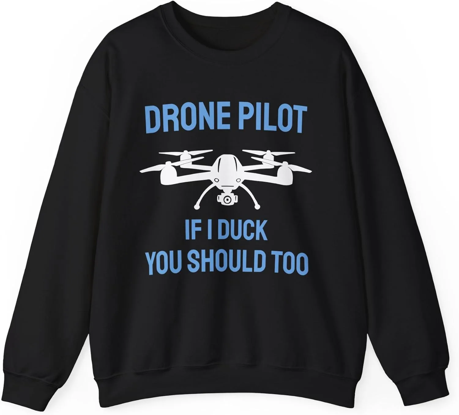 

Толстовка Drone Pilot Unisex, Funny Crewneck Shirt