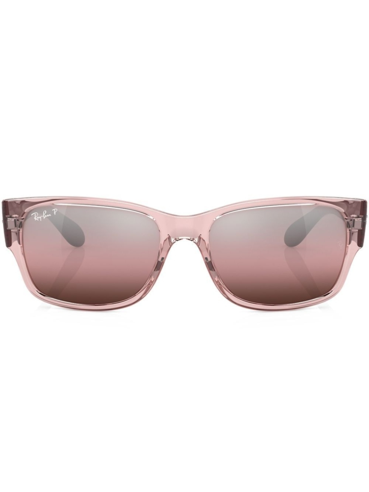 

Ray-Ban солнцезащитные очки Wayfarer, розовый