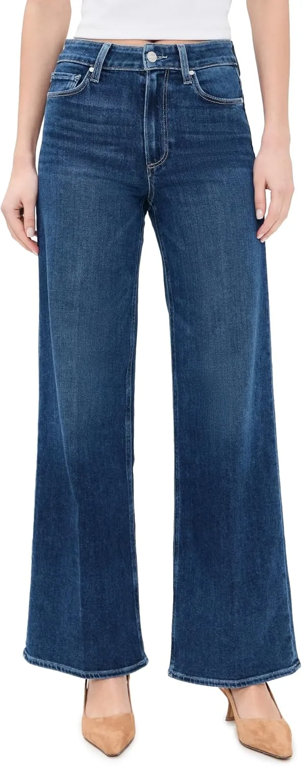 

PAIGE Женские джинсы Anessa с высокой посадкой и широкими штанинами