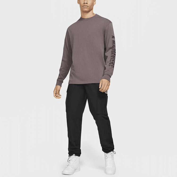 Футболка Nike AS Men's J AMM LS Tee VIOLET ORE CV3449-281 — фото 4